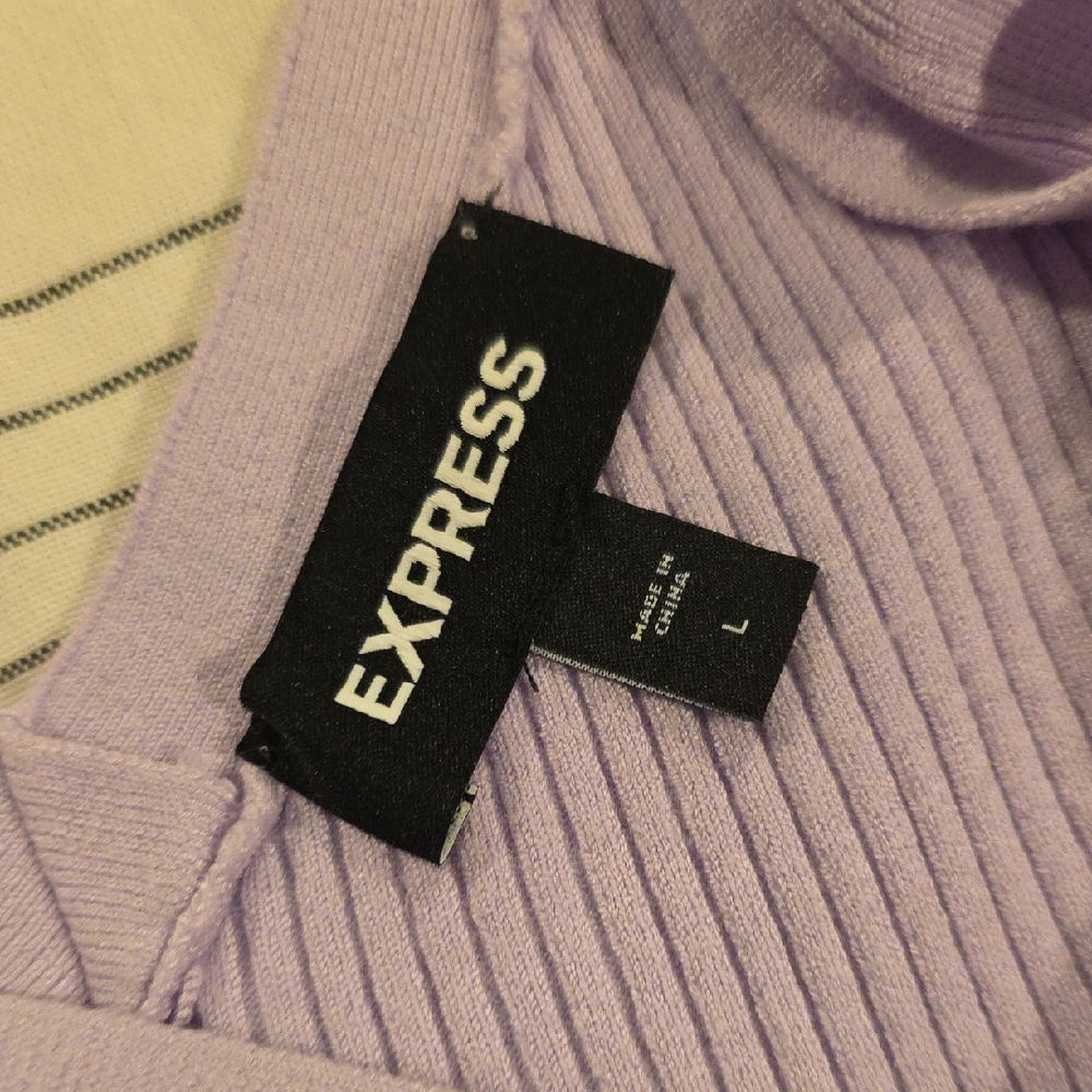 Express Lavender Mini Dress - Picture 3 of 5